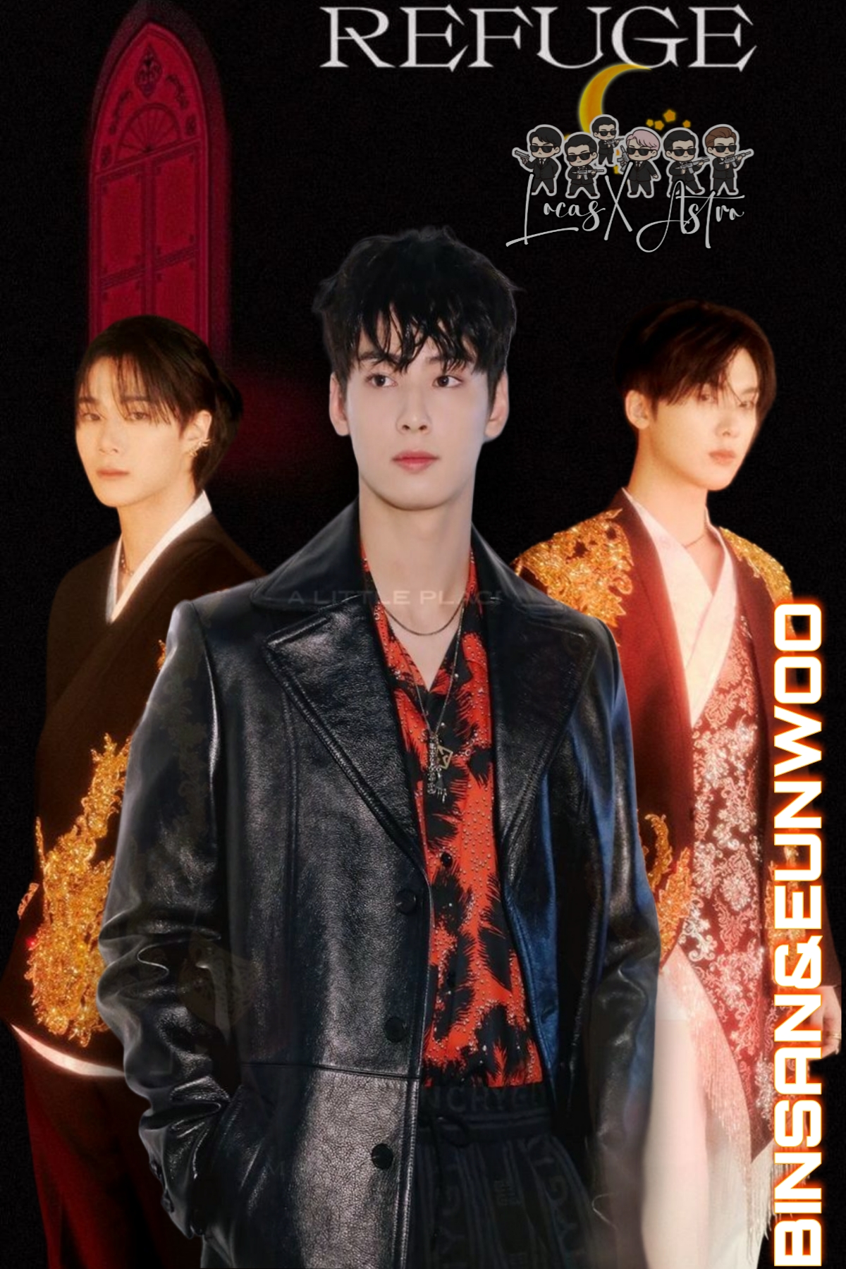 A moment captured by Eunwoo (ASTRO)'s fan