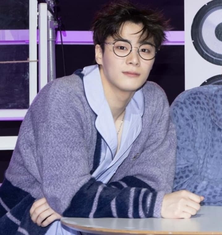 Recent activity shot of Moonbin (ASTRO)