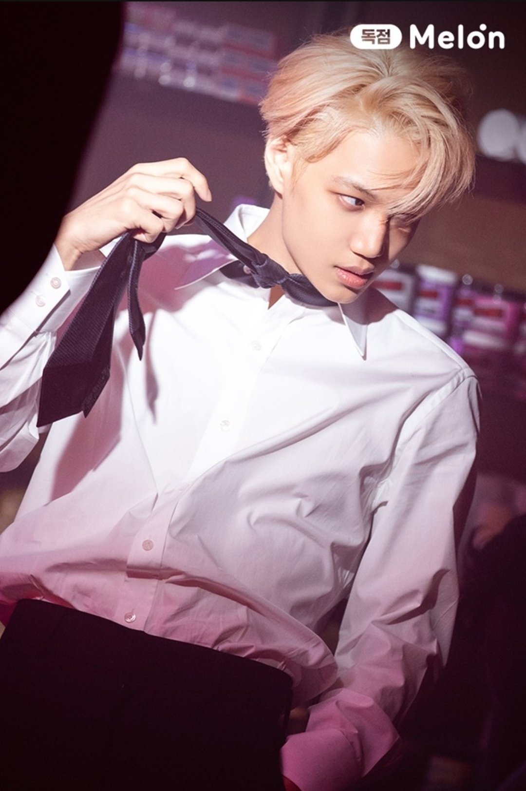 Recent activity shot of Kai (EXO)