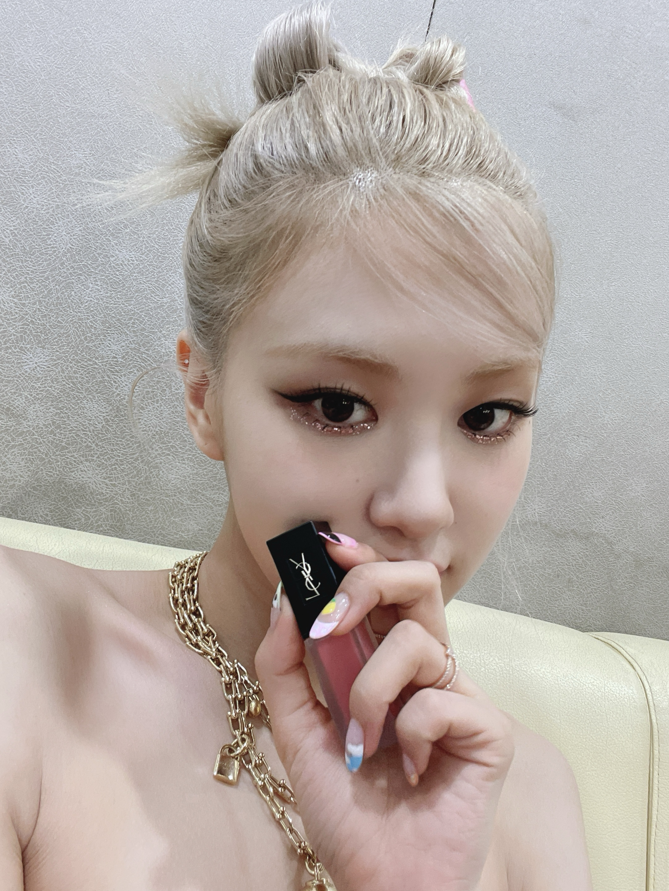 A moment captured by ROSÉ (BLACKPINK)'s fan