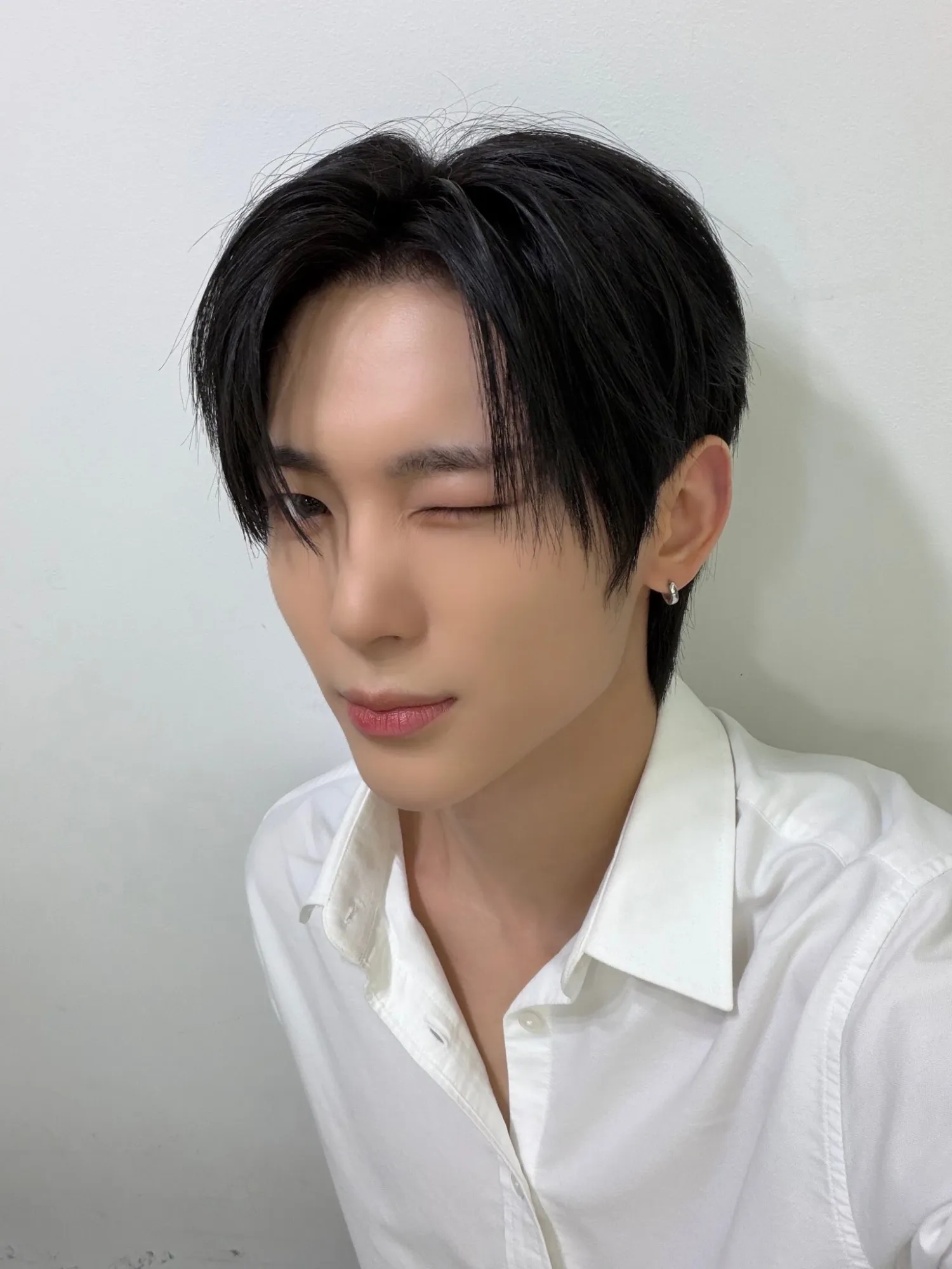 A moment captured by Siyun (NOWZ)'s fan
