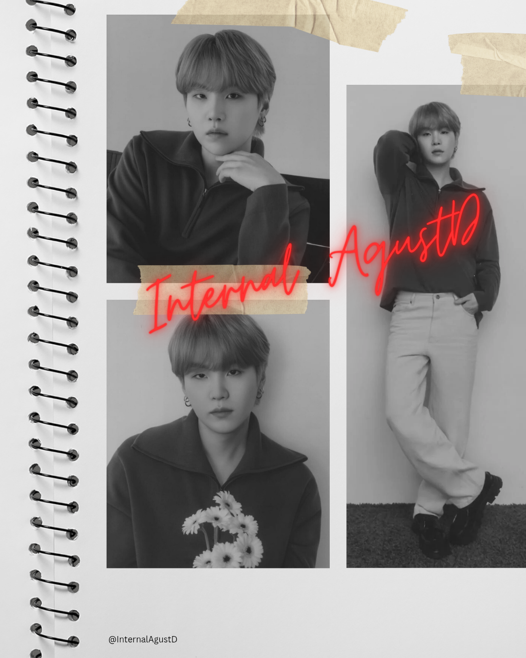 A moment captured by SUGA (BTS)'s fan