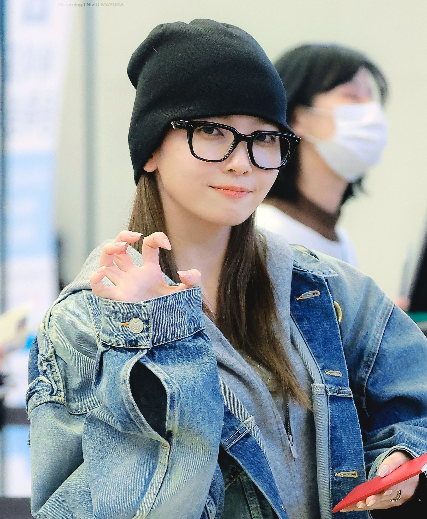 Recent activity shot of Mayuka (NiziU)