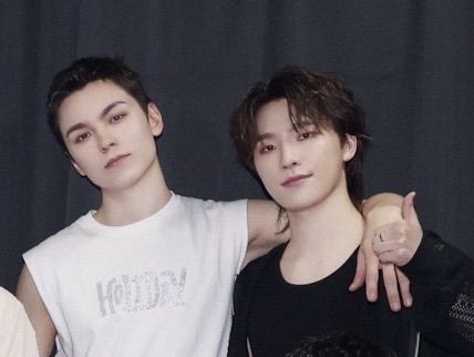 A moment captured by Dino (SEVENTEEN)'s fan
