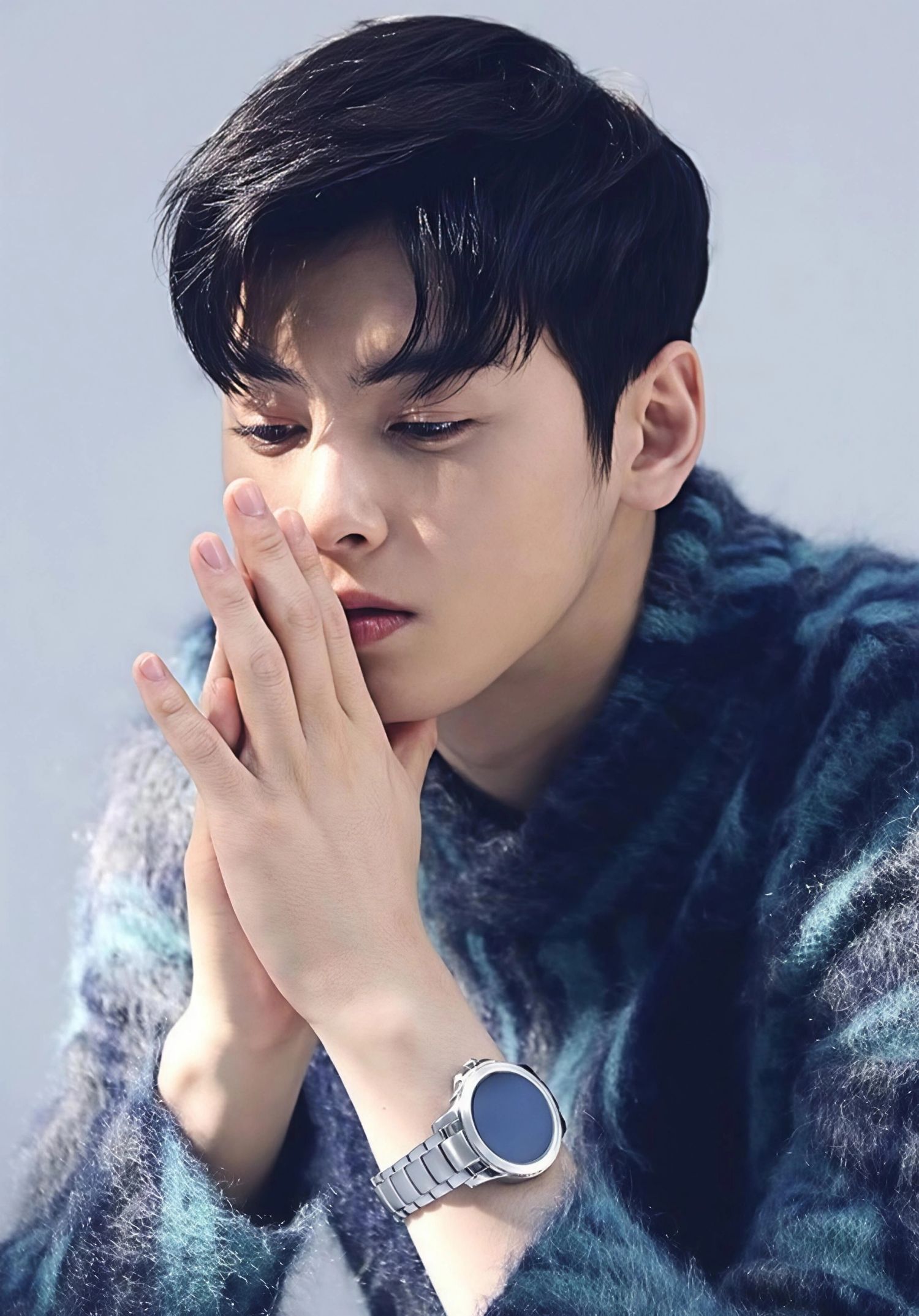 Recent activity shot of Eunwoo (ASTRO)