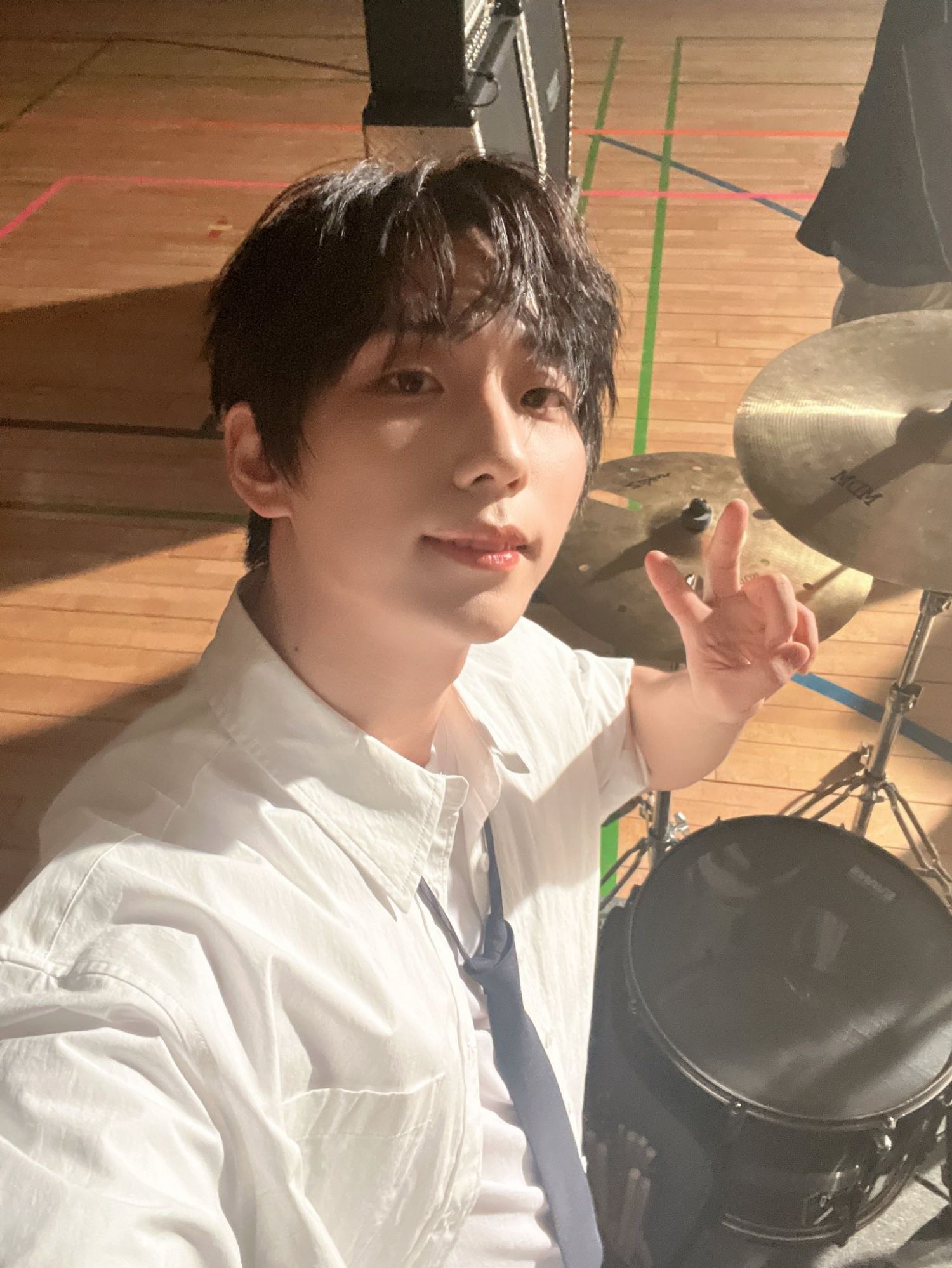 Recent activity shot of Gun-il (Xdinary Heroes)