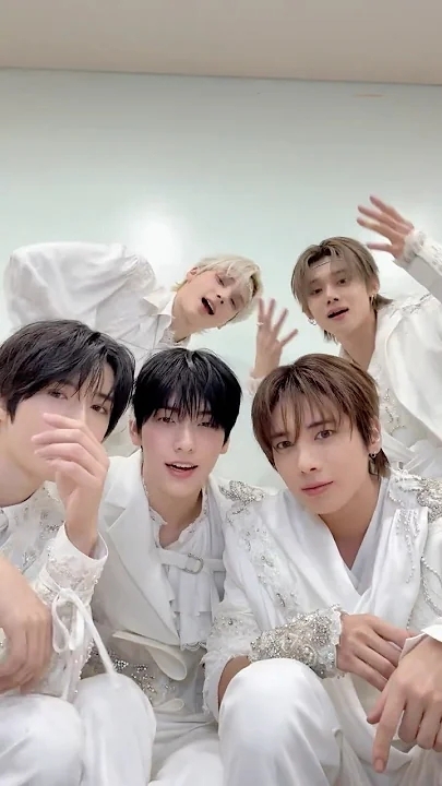 Recent activity shot of TOMORROW X TOGETHER