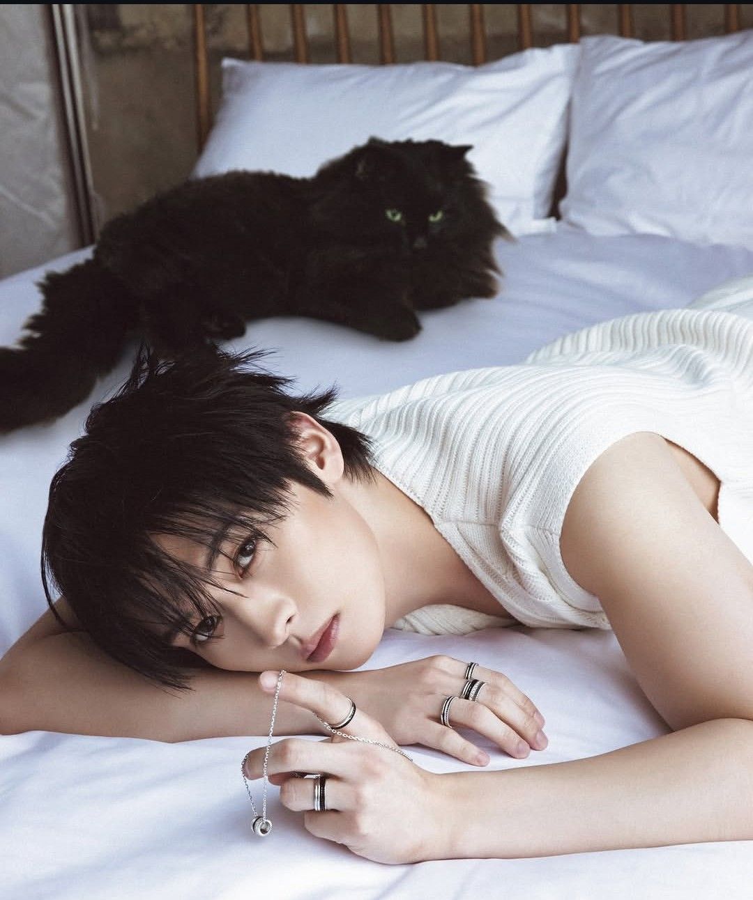 A moment captured by Lee Know (Stray Kids)'s fan