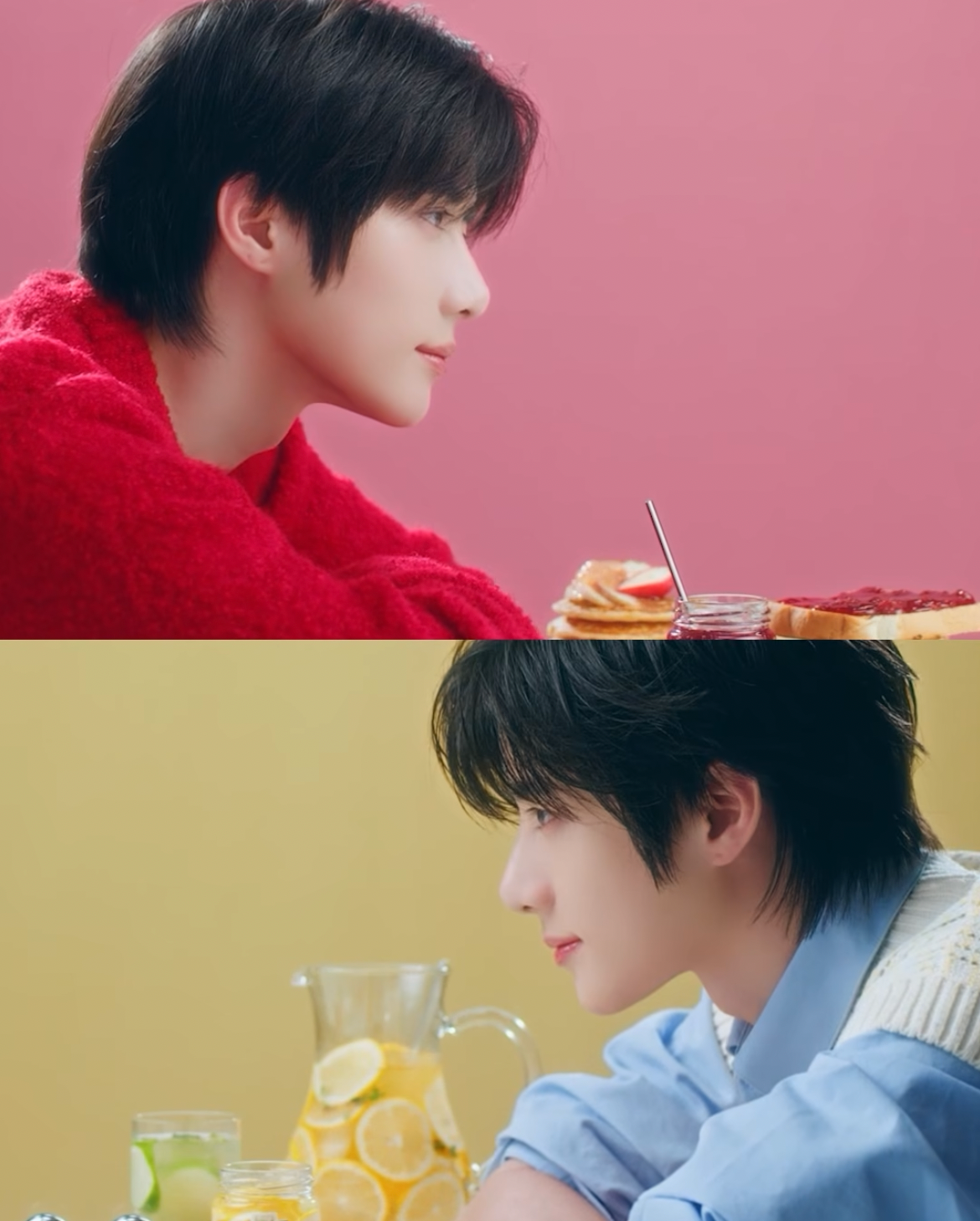 A moment captured by TOMORROW X TOGETHER's fan