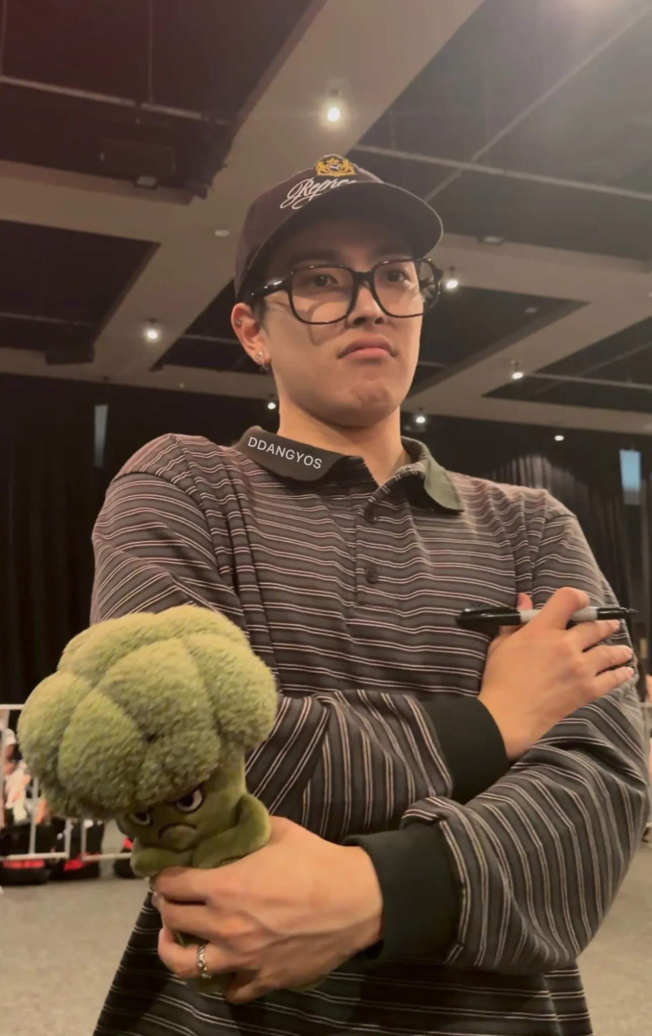 Recent activity shot of Hongjoong (ATEEZ)