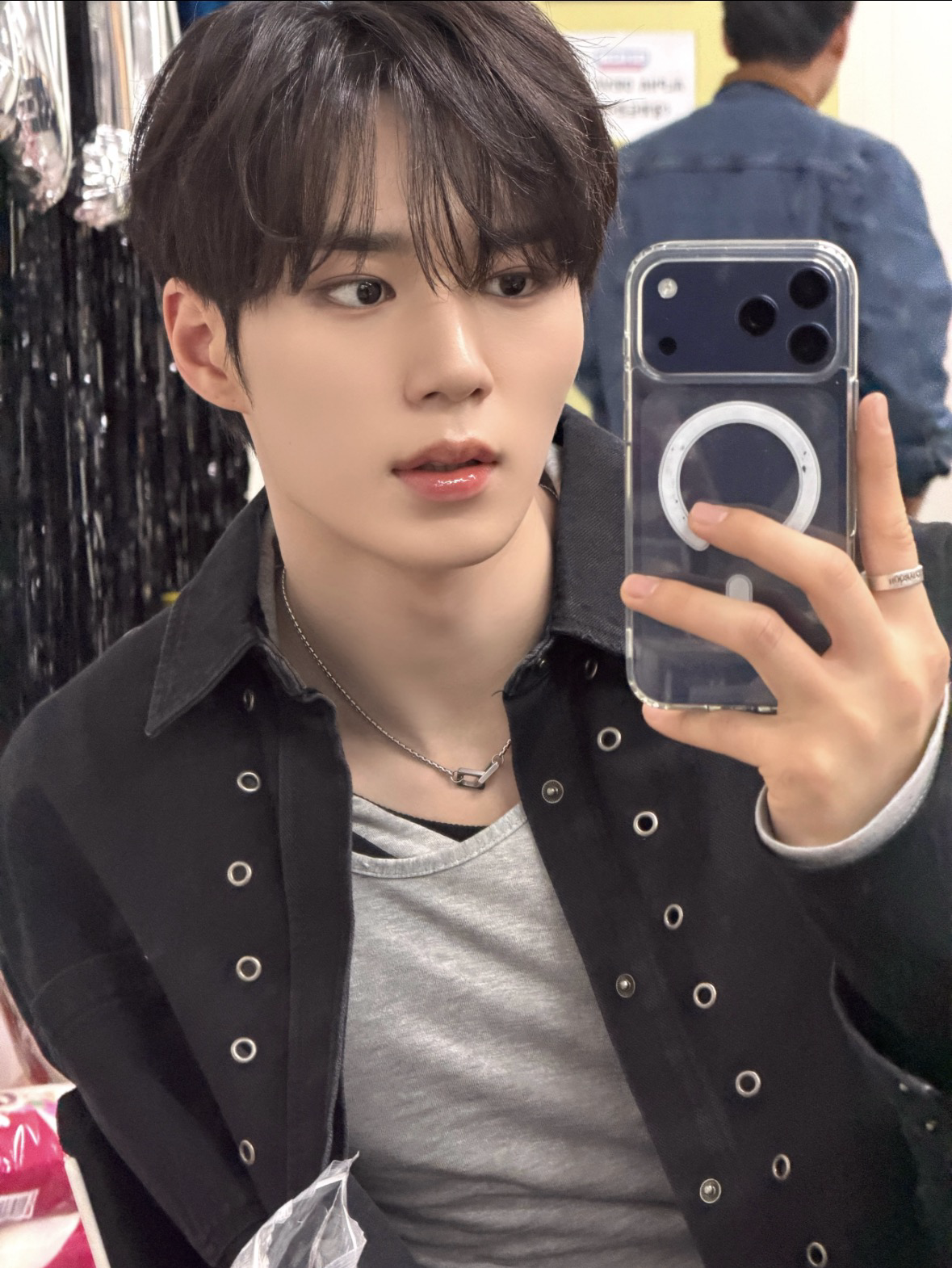 Recent activity shot of Kim Junseo (ALPHA DRIVE ONE)