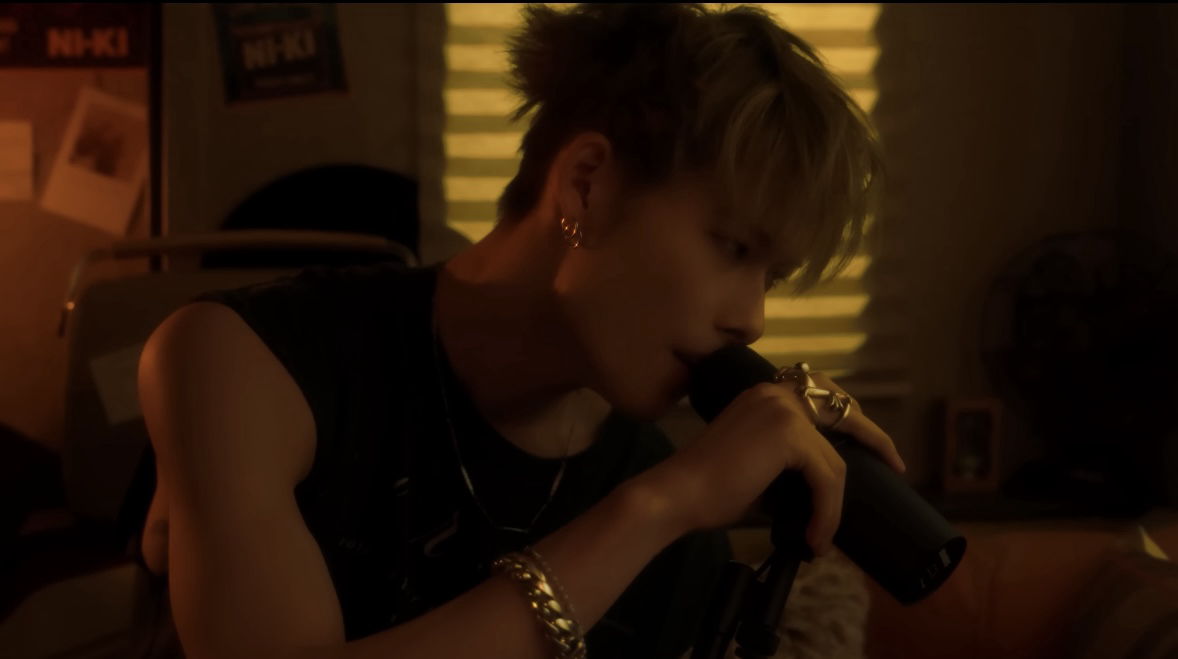 Momen yang diabadikan oleh penggemar NI-KI (ENHYPEN)