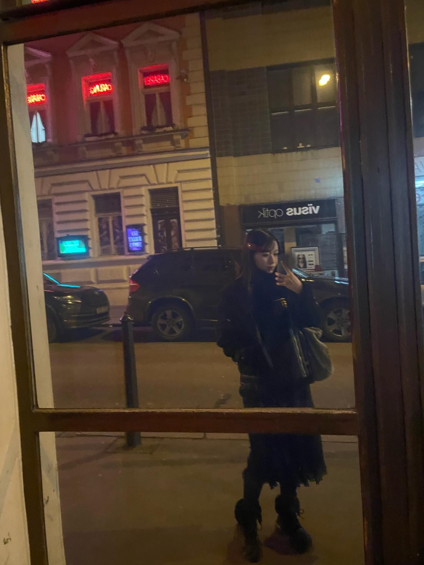 A moment captured by Kasahara Momona (ME:I)'s fan