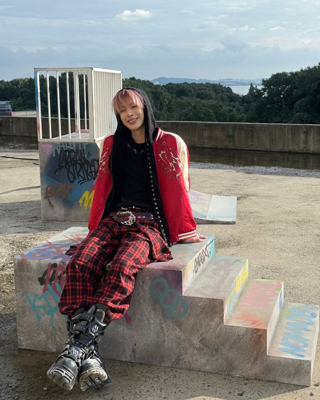 Recent activity shot of Tomoya (NEXZ)