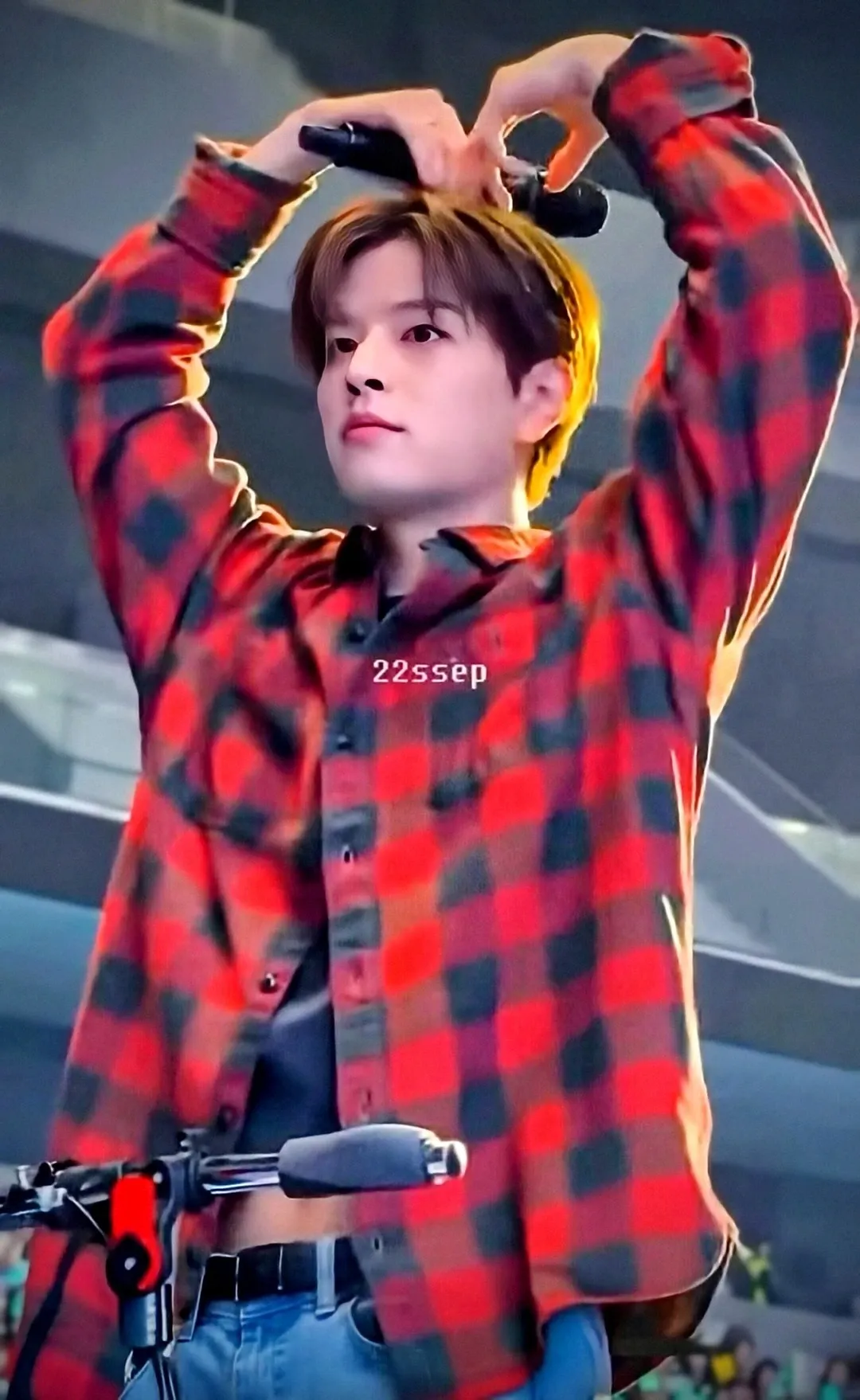 Recent activity shot of Seungmin (Stray Kids)