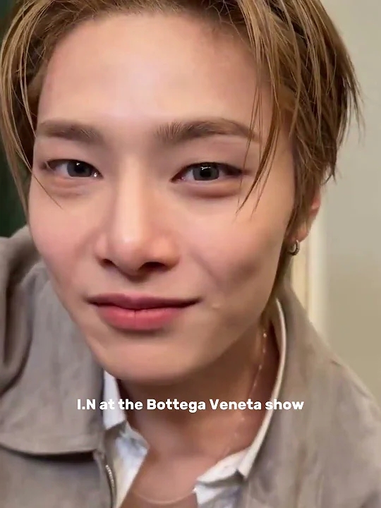 A moment captured by I.N (Stray Kids)'s fan