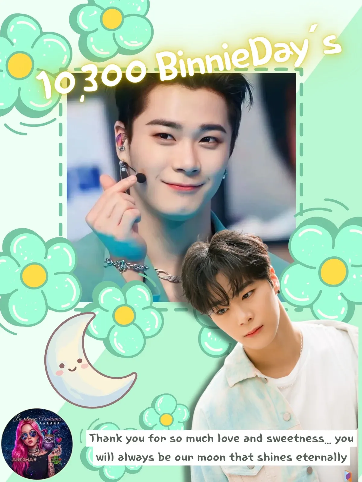 A moment captured by Moonbin (ASTRO)'s fan