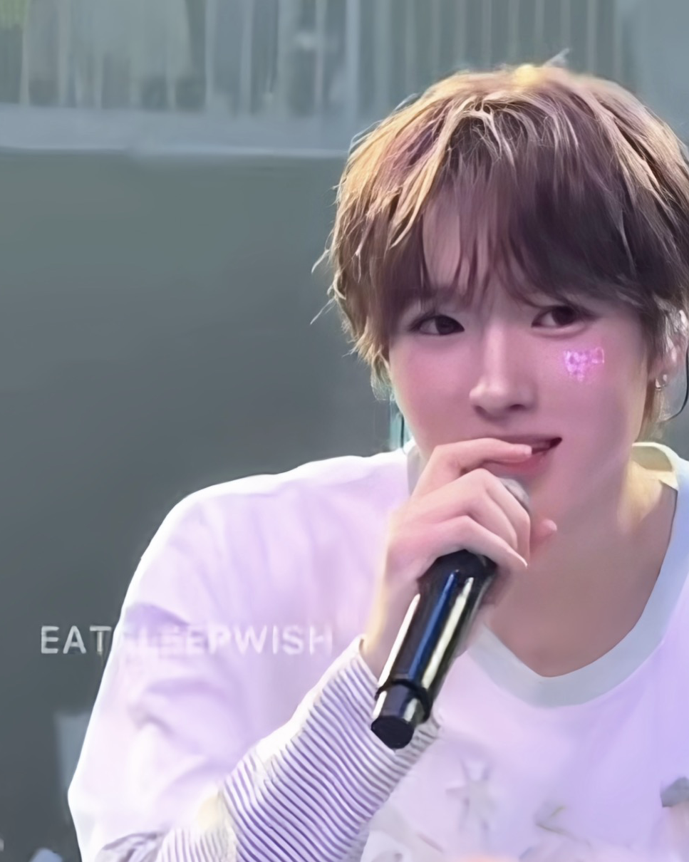 Recent activity shot of Sakuya (NCT WISH)