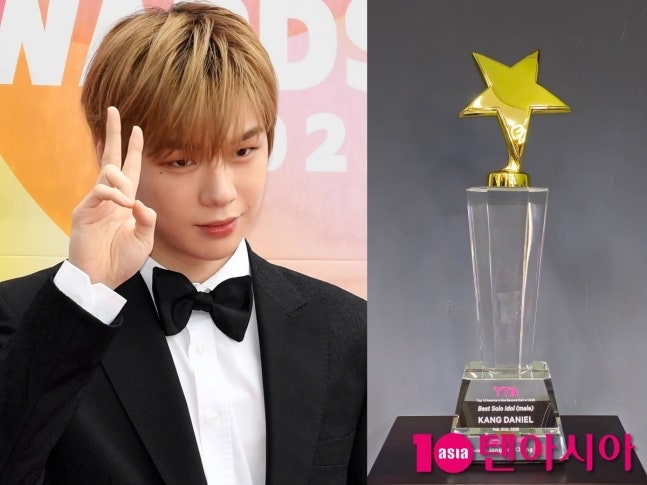 강다니엘의 비하인드 컷