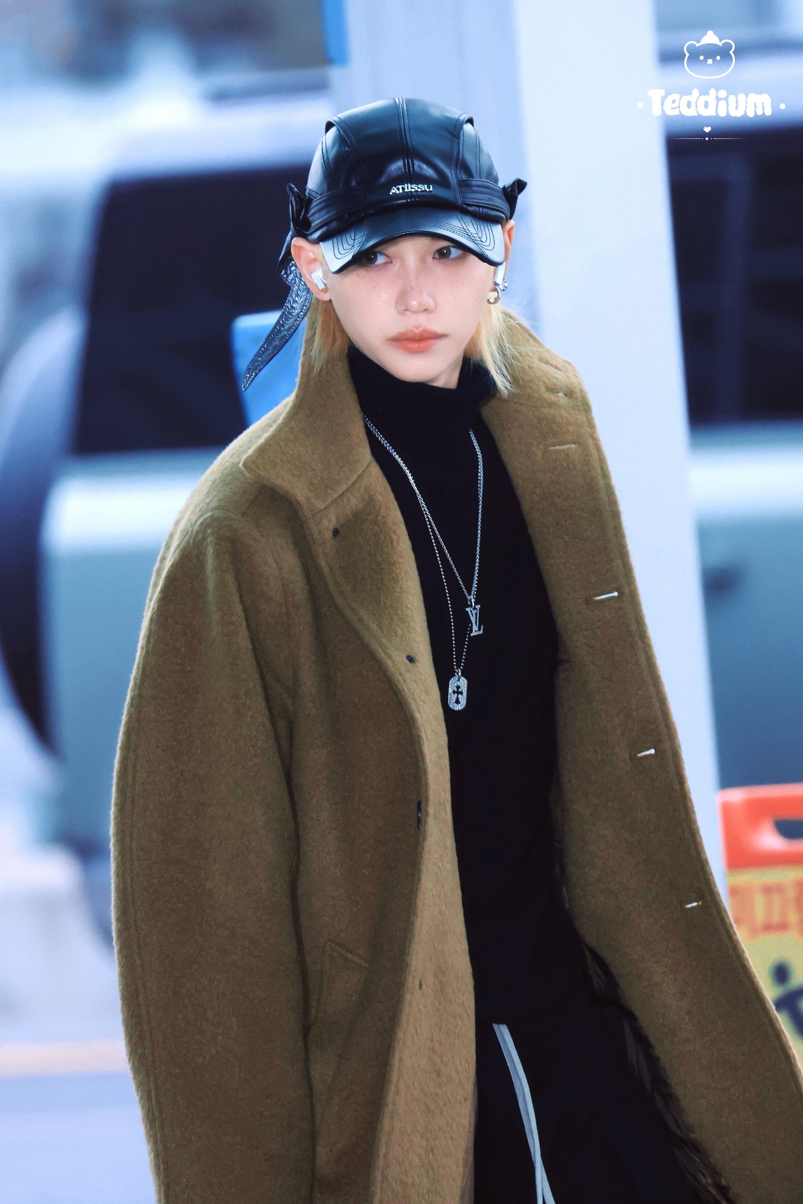 A moment captured by Felix (Stray Kids)'s fan