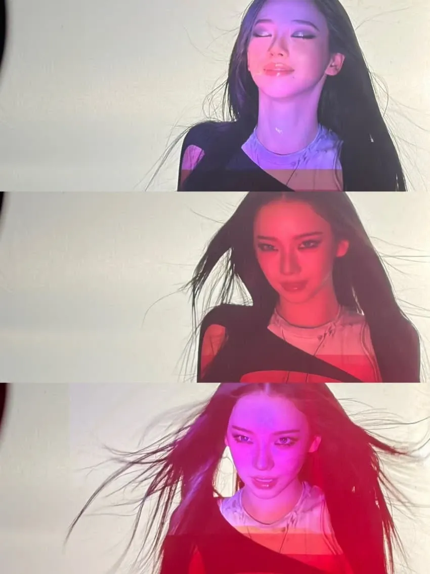 Recent activity shot of Karina (aespa)