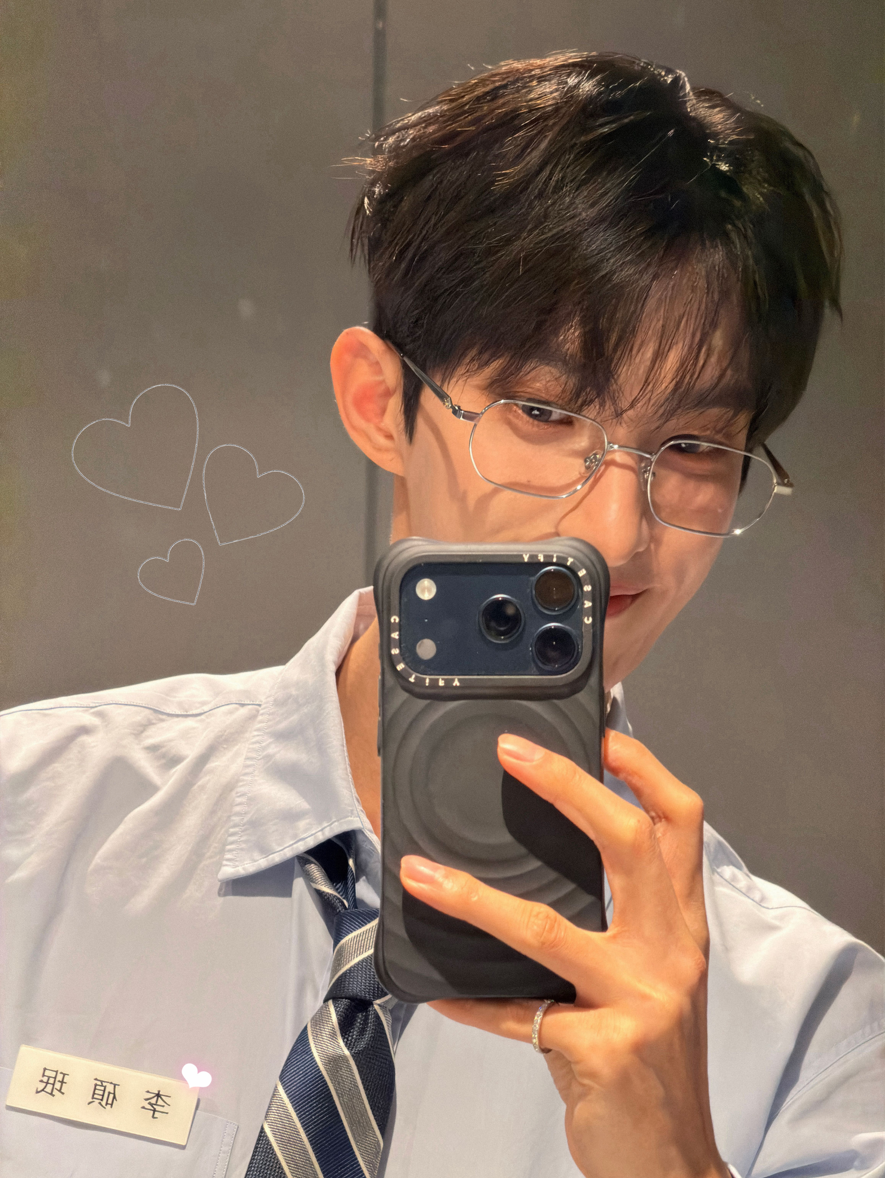 A moment captured by DK (SEVENTEEN)'s fan