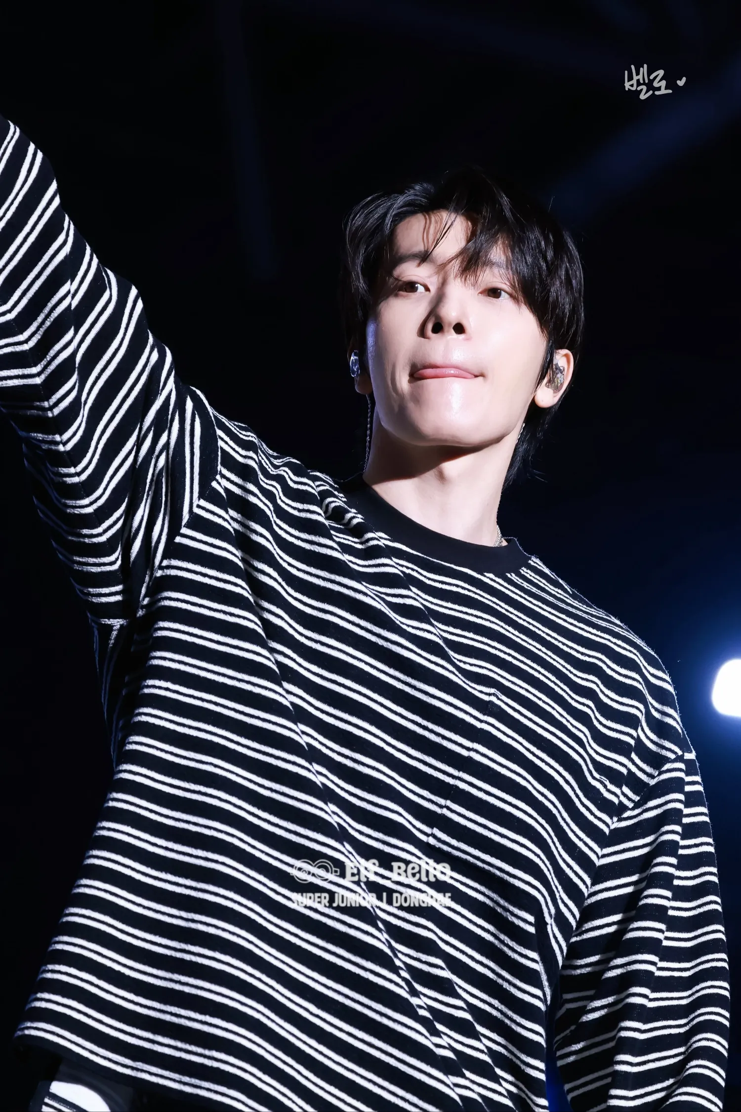 Recent activity shot of Donghae (Super Junior)
