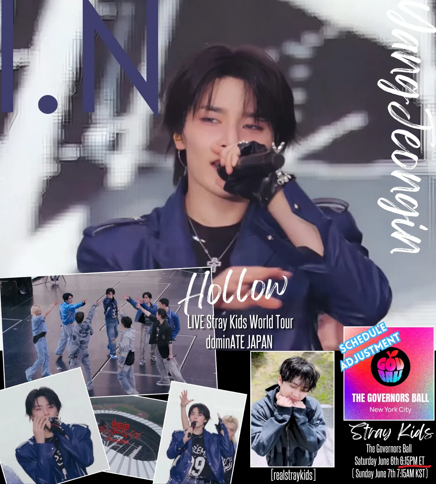 Recent activity shot of I.N (Stray Kids)