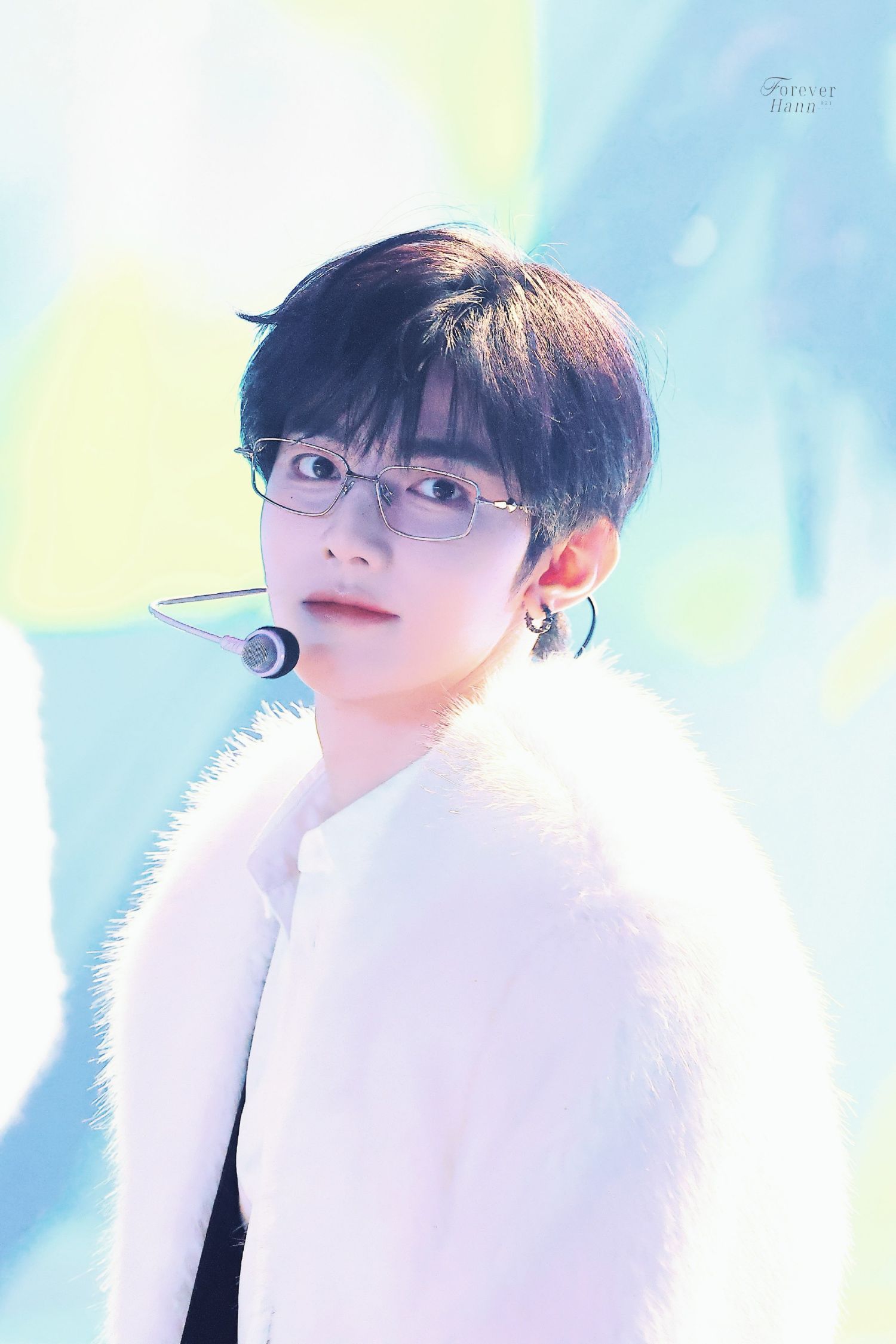 Recent activity shot of Zhang Hao (ZEROBASEONE)