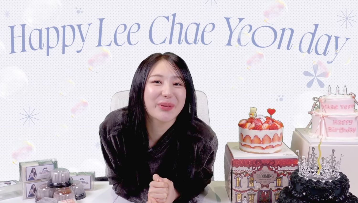 Behind-the-scenes cut of Lee Chaeyeon