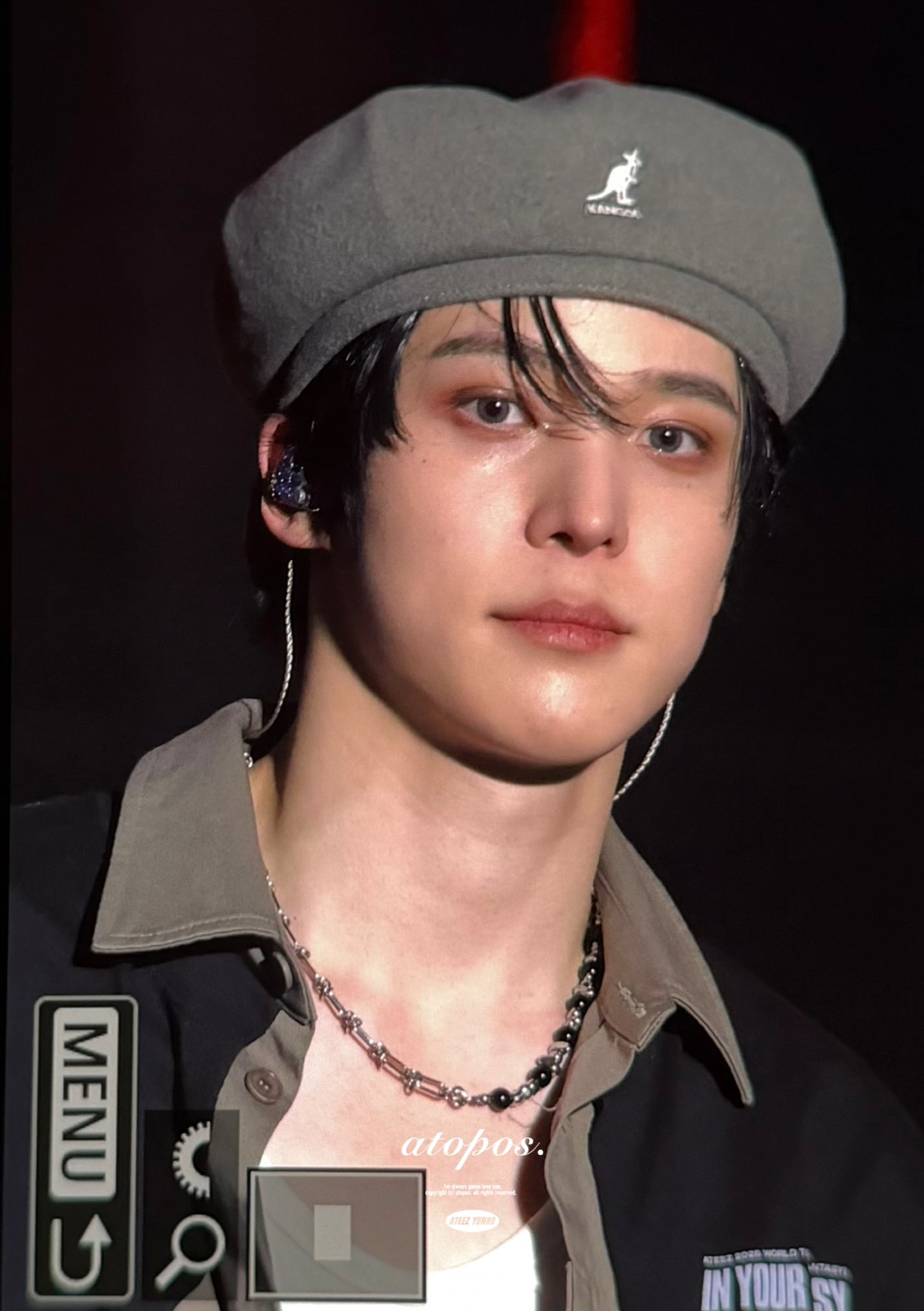 Recent activity shot of Yunho (ATEEZ)