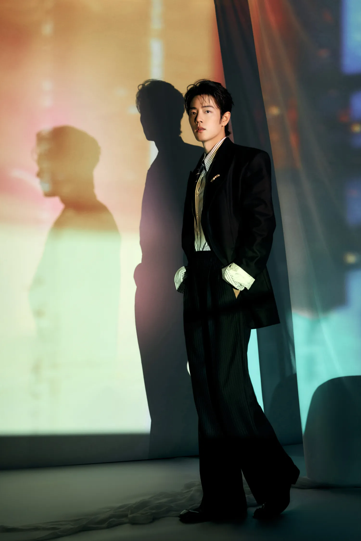 Behind-the-scenes cut of Xiao Zhan