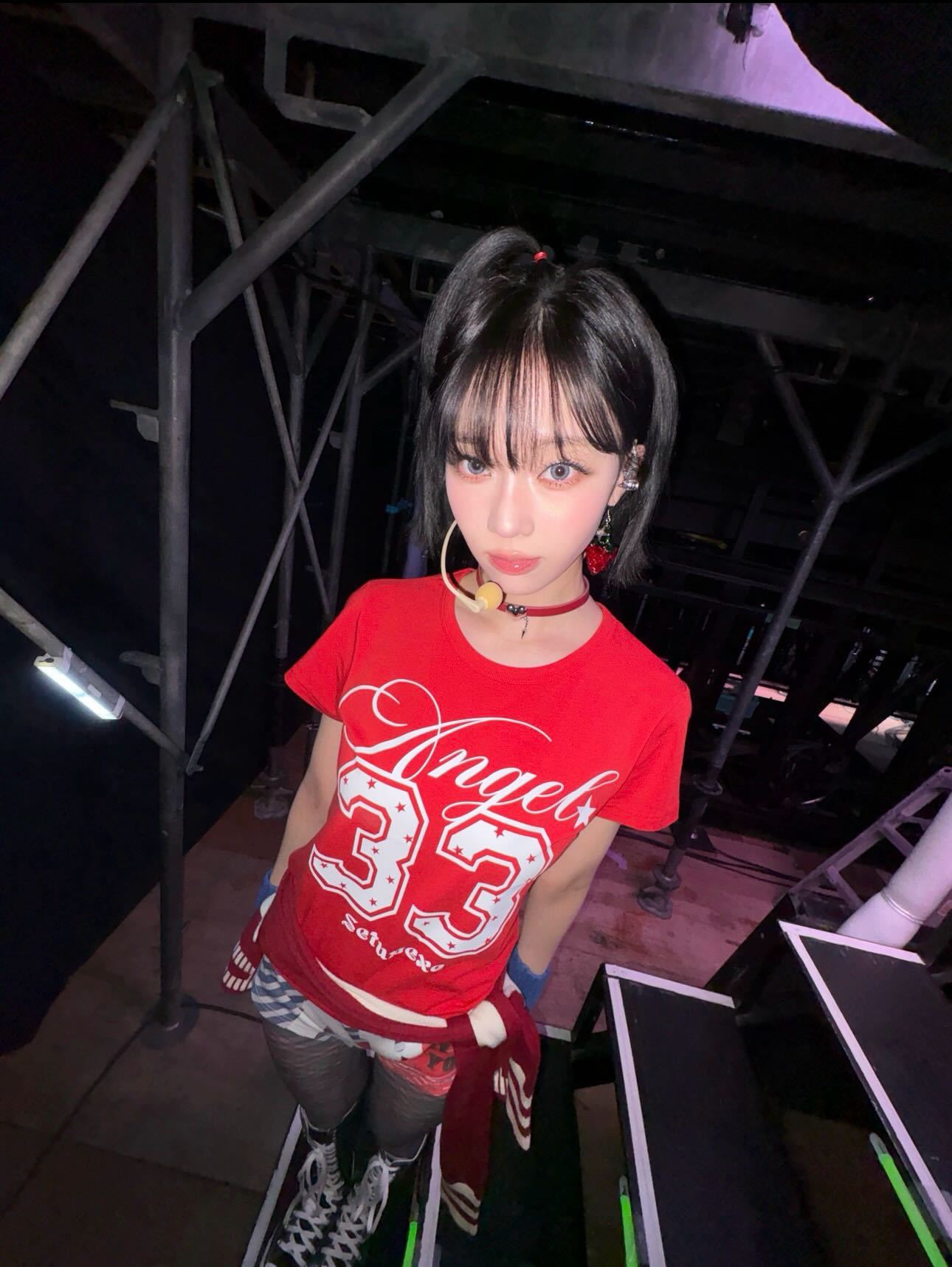 A moment captured by Winter (aespa)'s fan