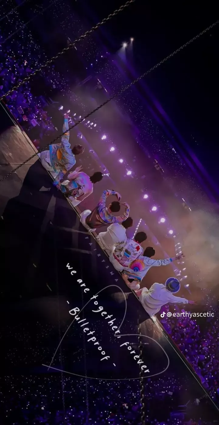 Wallpaper spesial buatan penggemar BTS