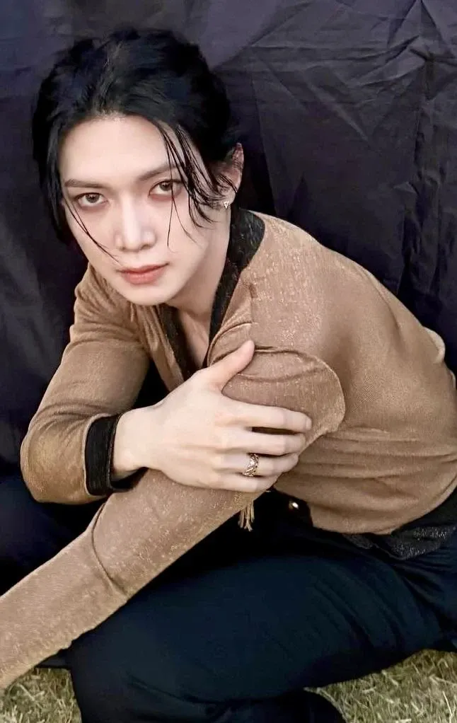 Recent activity shot of Yeosang (ATEEZ)