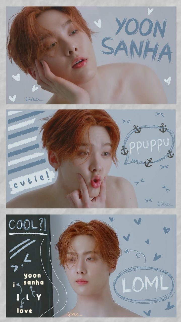 Fan-made special wallpaper for Sanha (ASTRO)