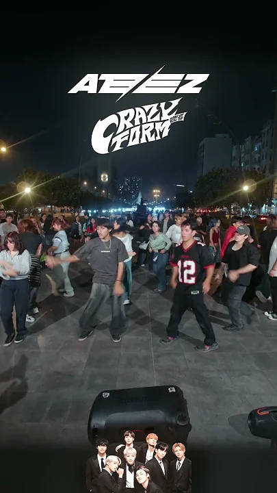 A moment captured by ATEEZ's fan