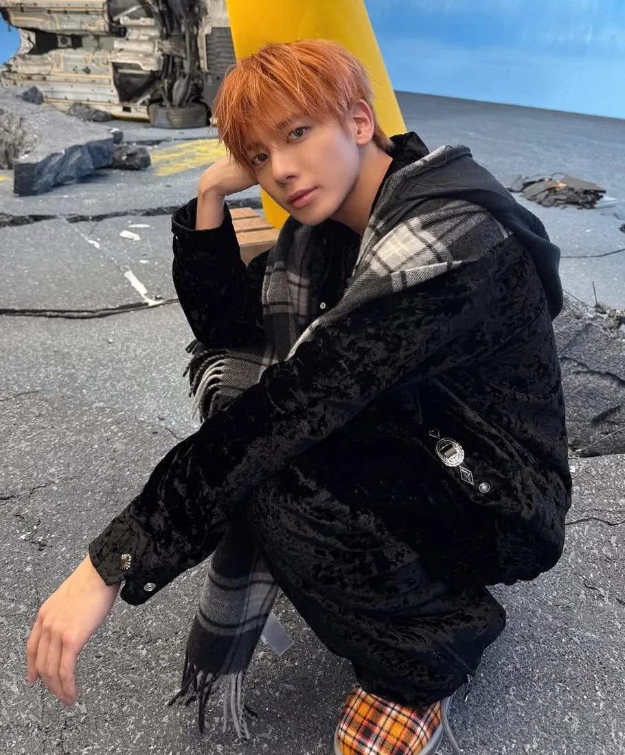 Recent activity shot of Taehyun (TOMORROW X TOGETHER)