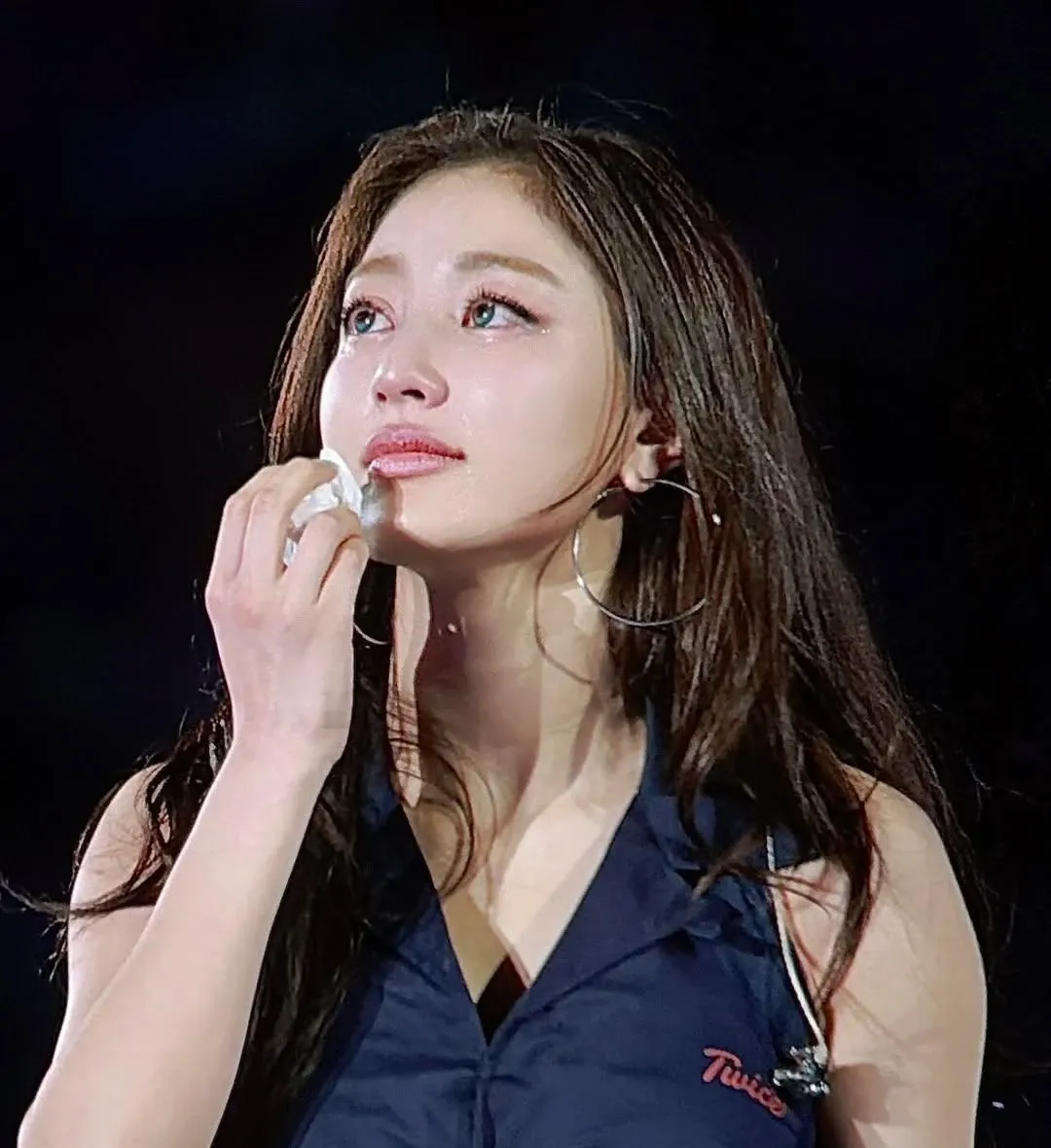 Momen yang diabadikan oleh penggemar Jihyo (TWICE)