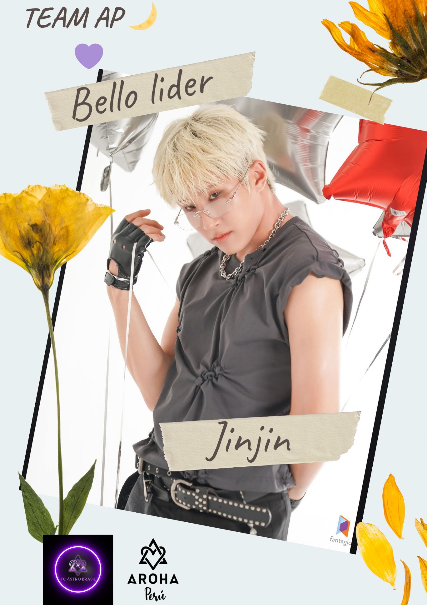 Recent activity shot of Jinjin (ASTRO)