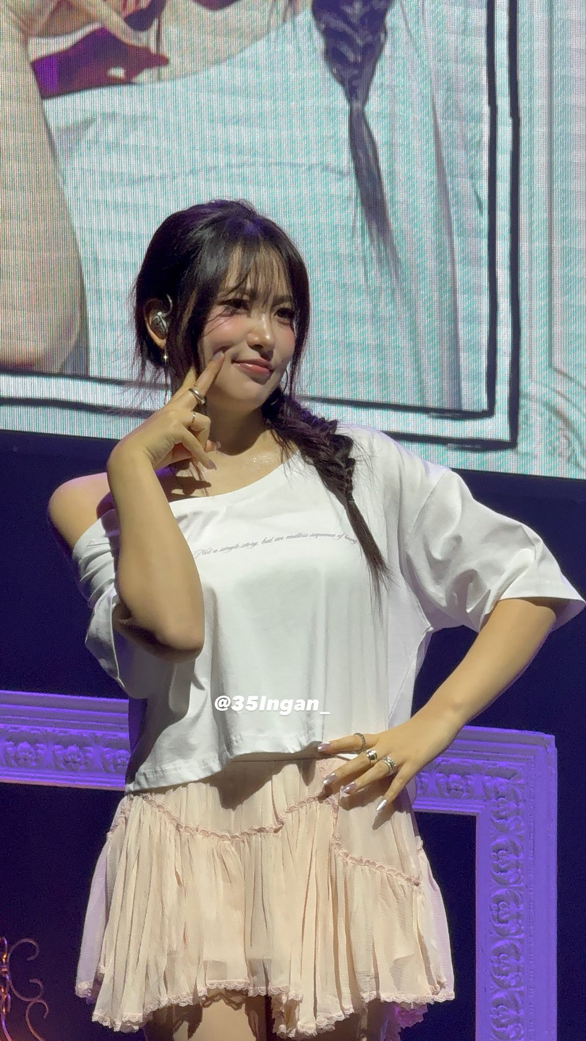 A moment captured by Yeri (Red Velvet)'s fan