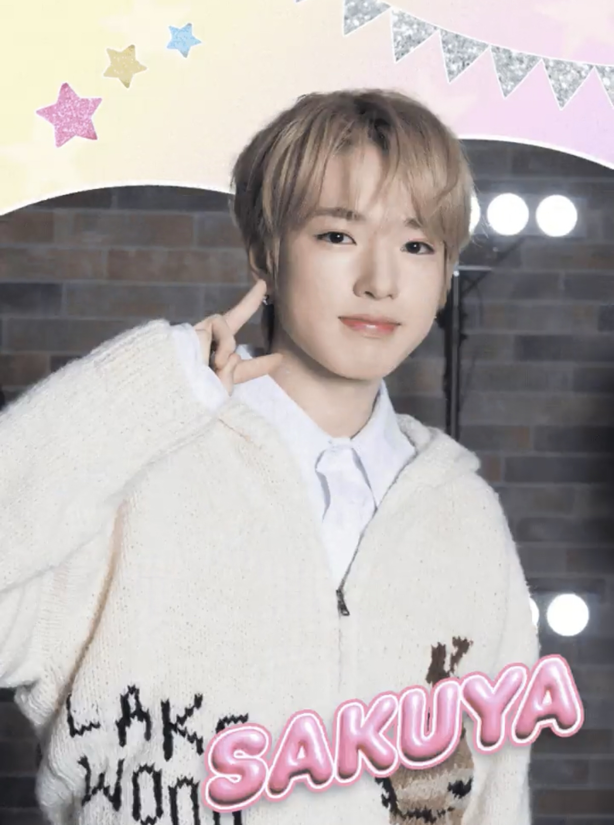 Behind-the-scenes cut of Sakuya (NCT WISH)