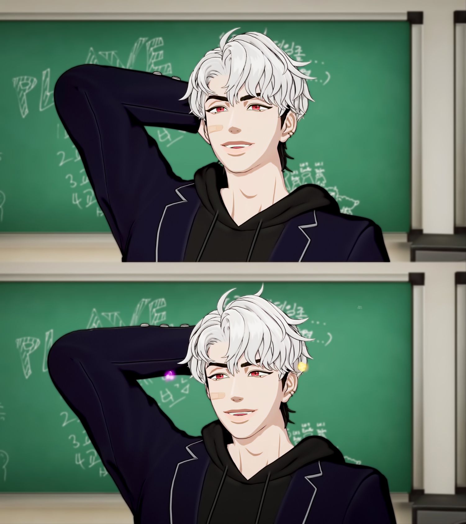 Recent activity shot of Eunho (PLAVE)