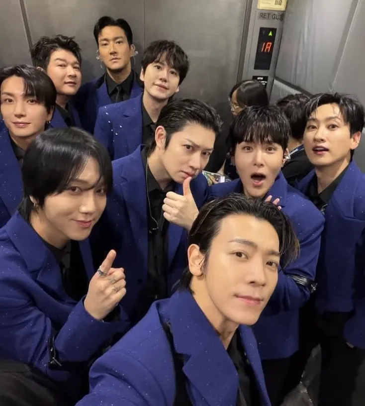 Potret di balik layar Super Junior