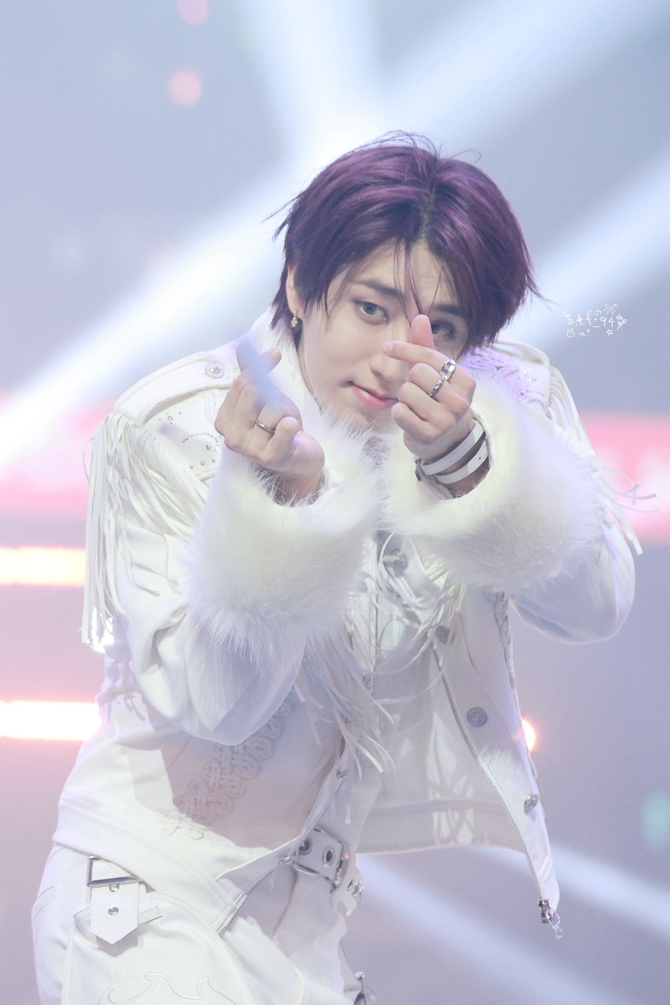 A moment captured by HAN (Stray Kids)'s fan