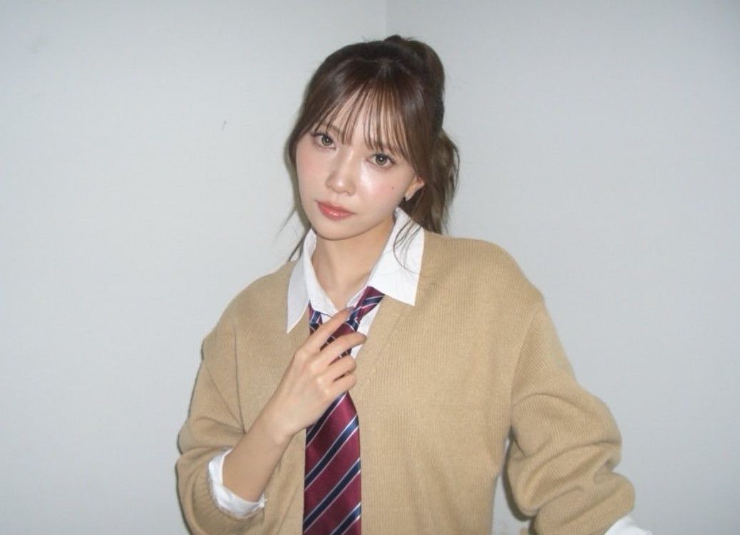 A moment captured by Mayuka (NiziU)'s fan