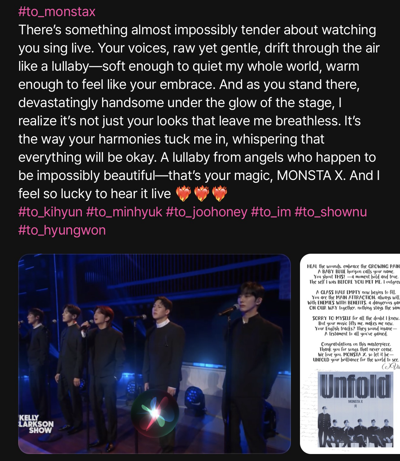 Latest photo of Shownu (MONSTA X)