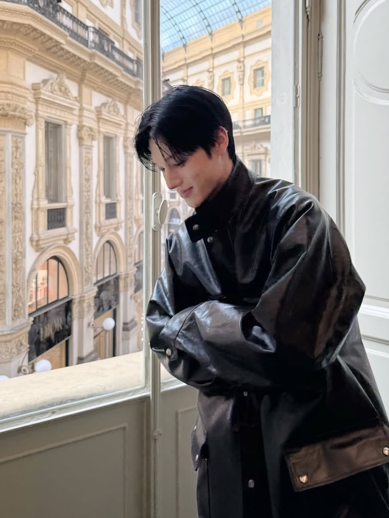 Behind-the-scenes cut of Wooyoung (ATEEZ)