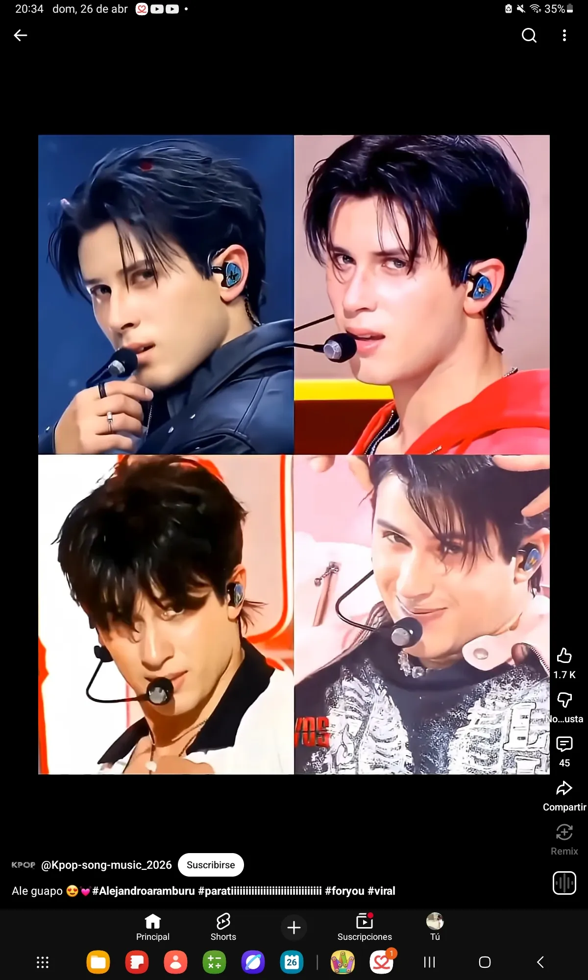 A moment captured by Alejandro (SANTOS BRAVOS)'s fan