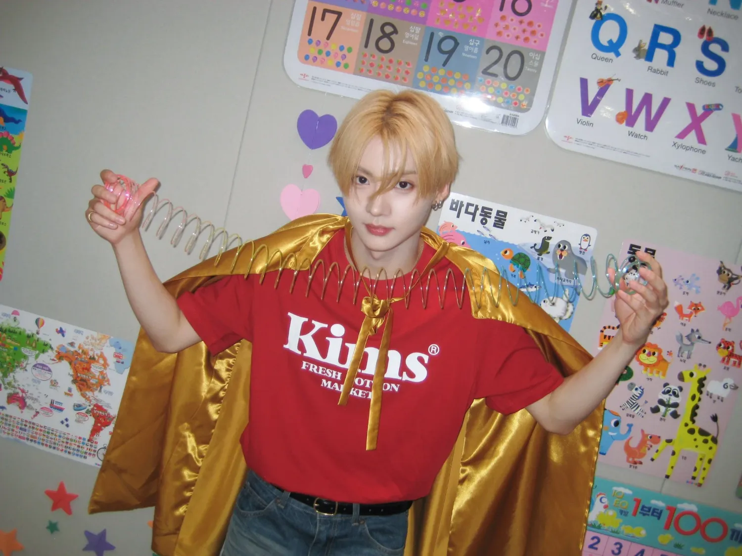 Behind-the-scenes cut of Lee Sangwon (ALPHA DRIVE ONE)